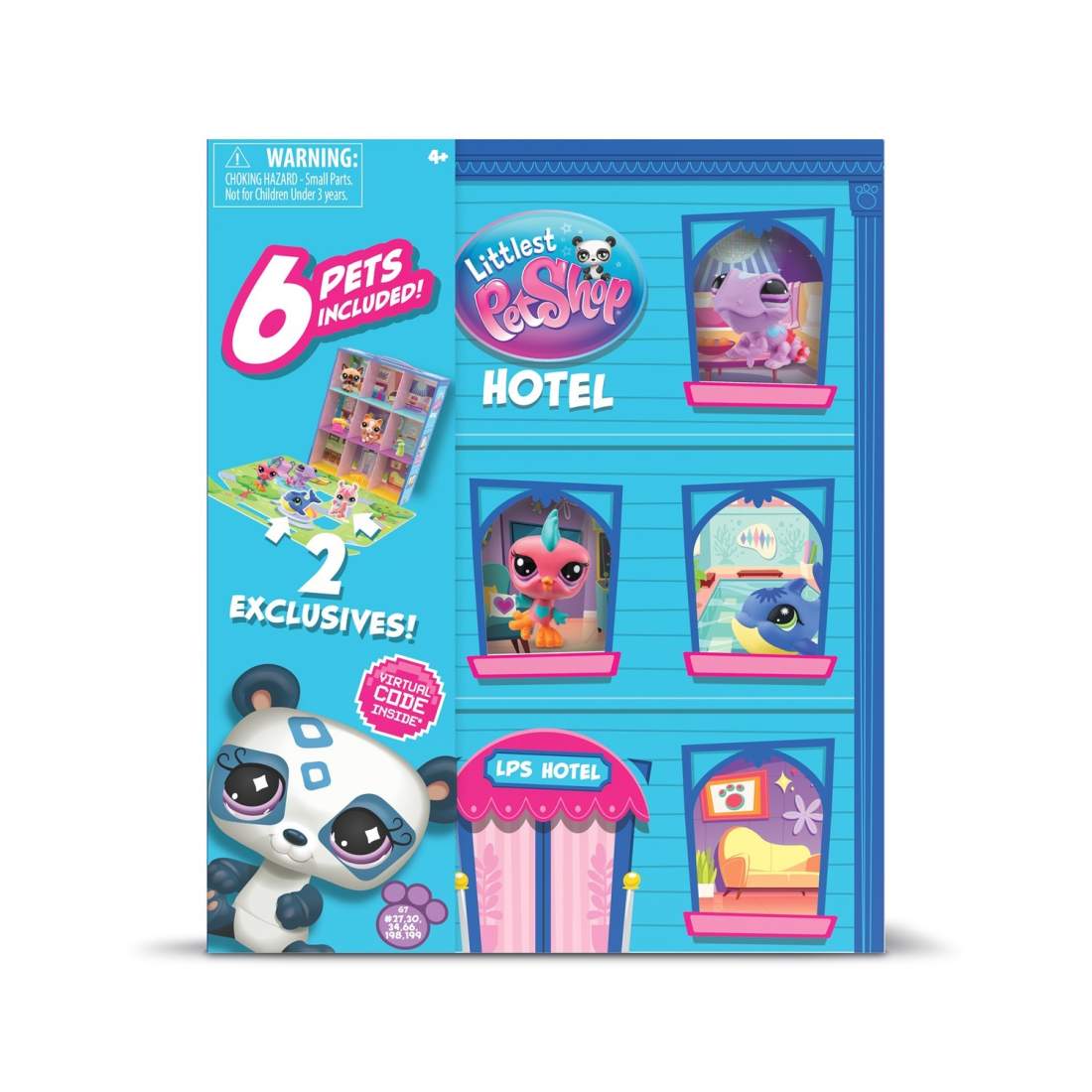 Pet Hotel Lekset med tillbehör till Littlest Pet Shop | Hem & Hobby | Pryloteket