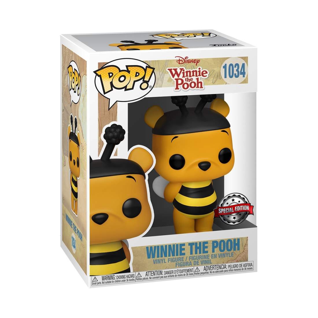 Nalle Puh Funko Pop! Vinylfigur - Bee Variant | Hem & Hobby | Pryloteket