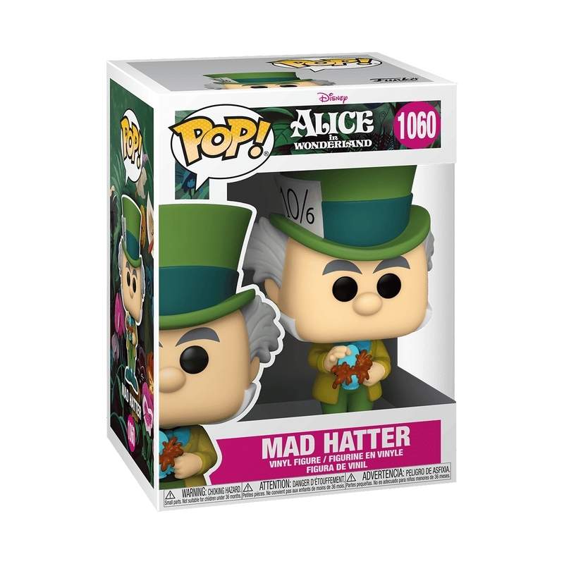 Alice i Eventyrland Mad Hattemager Funko Pop Vinyl Figur