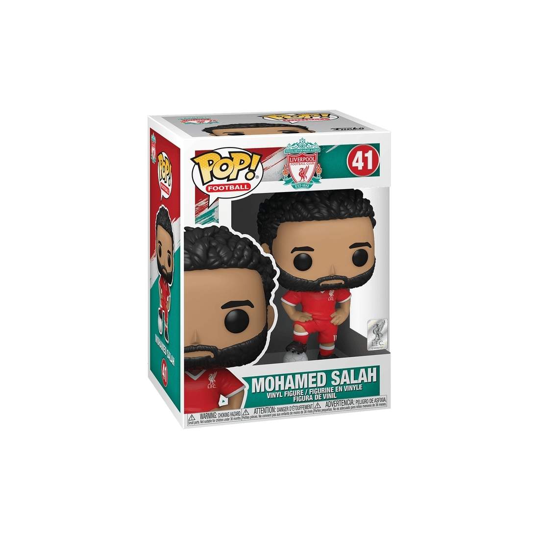 Liverpool Mohamed Salah Funko Pop! Vinylfigur samlarobjekt | Hem & Hobby | Pryloteket