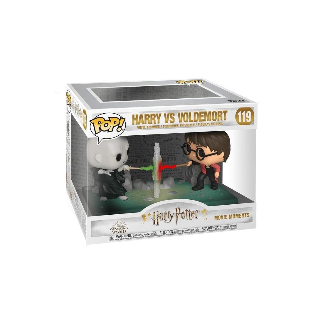 Harry Potter Funko Pop! Vinylfigur: Harry vs Voldemort Scene | Hem & Hobby | Pryloteket