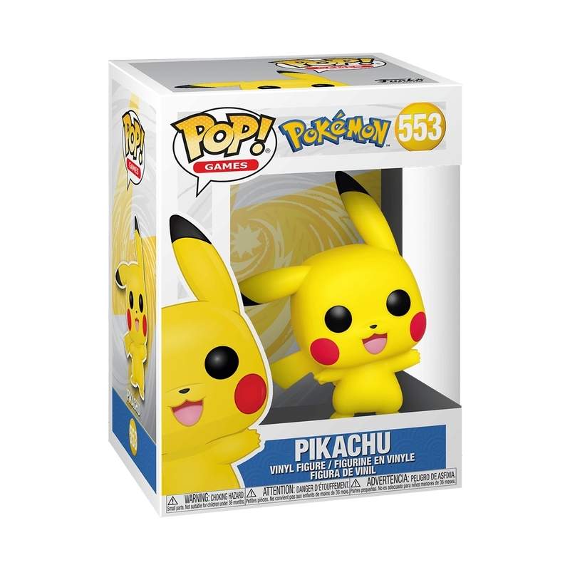 Pikachu Funko Pop! Vinylfigur - samlerlegetøj, 4-tommer
