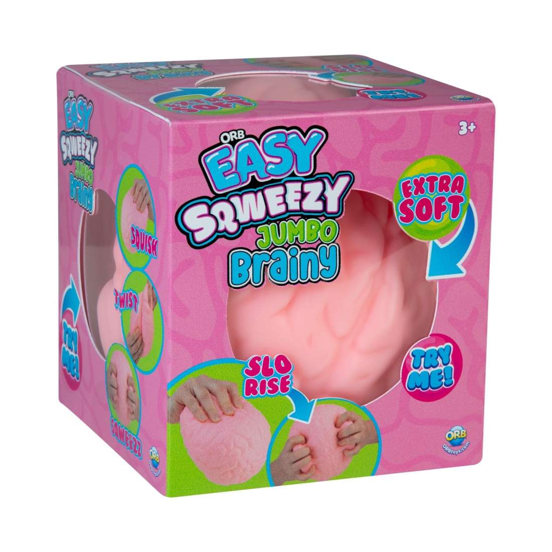 Antistress Toy Jumbo Sqweezy för avkoppling och fokus | Hem & Hobby | Pryloteket