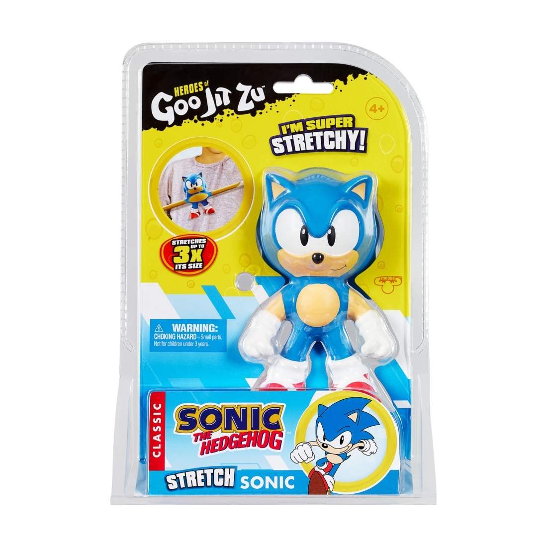 Sonic The Hedgehog Stretchable Action Figur, 5-tums storlek | Hem & Hobby | Pryloteket
