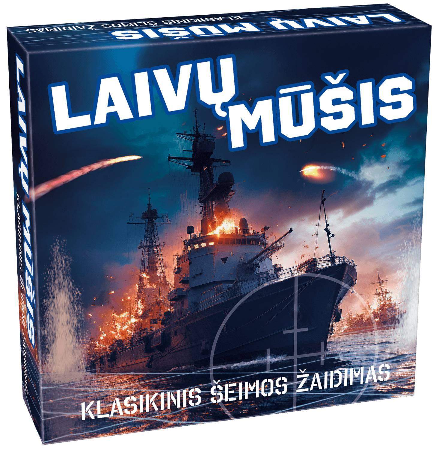 Battleship-brætspil i litauisk sprogudgave