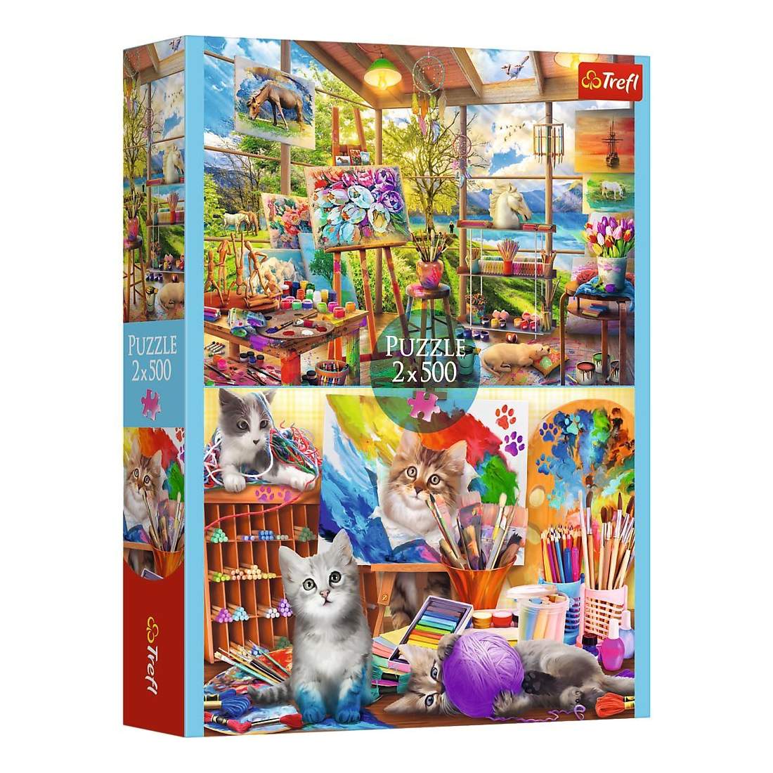 European Capitals Pussel Set, 2 x 500 bitar | Hem & Hobby | Pryloteket