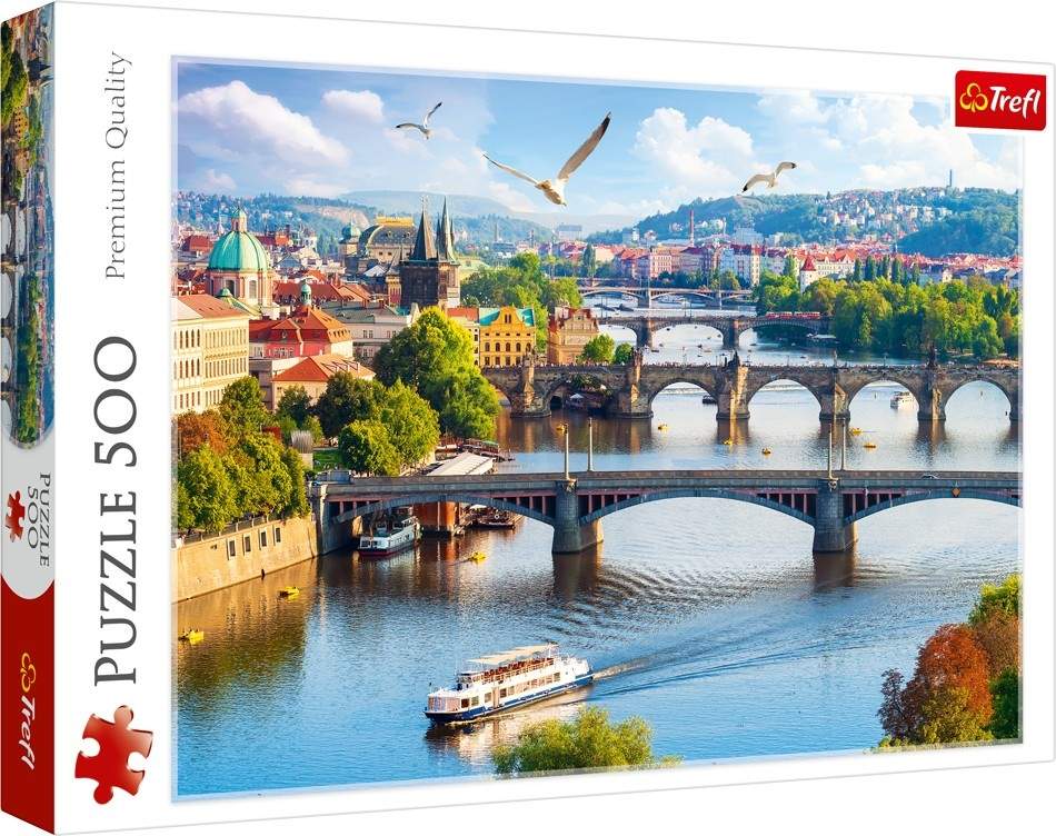 Prag 500-stykke puslespil til voksne og børn