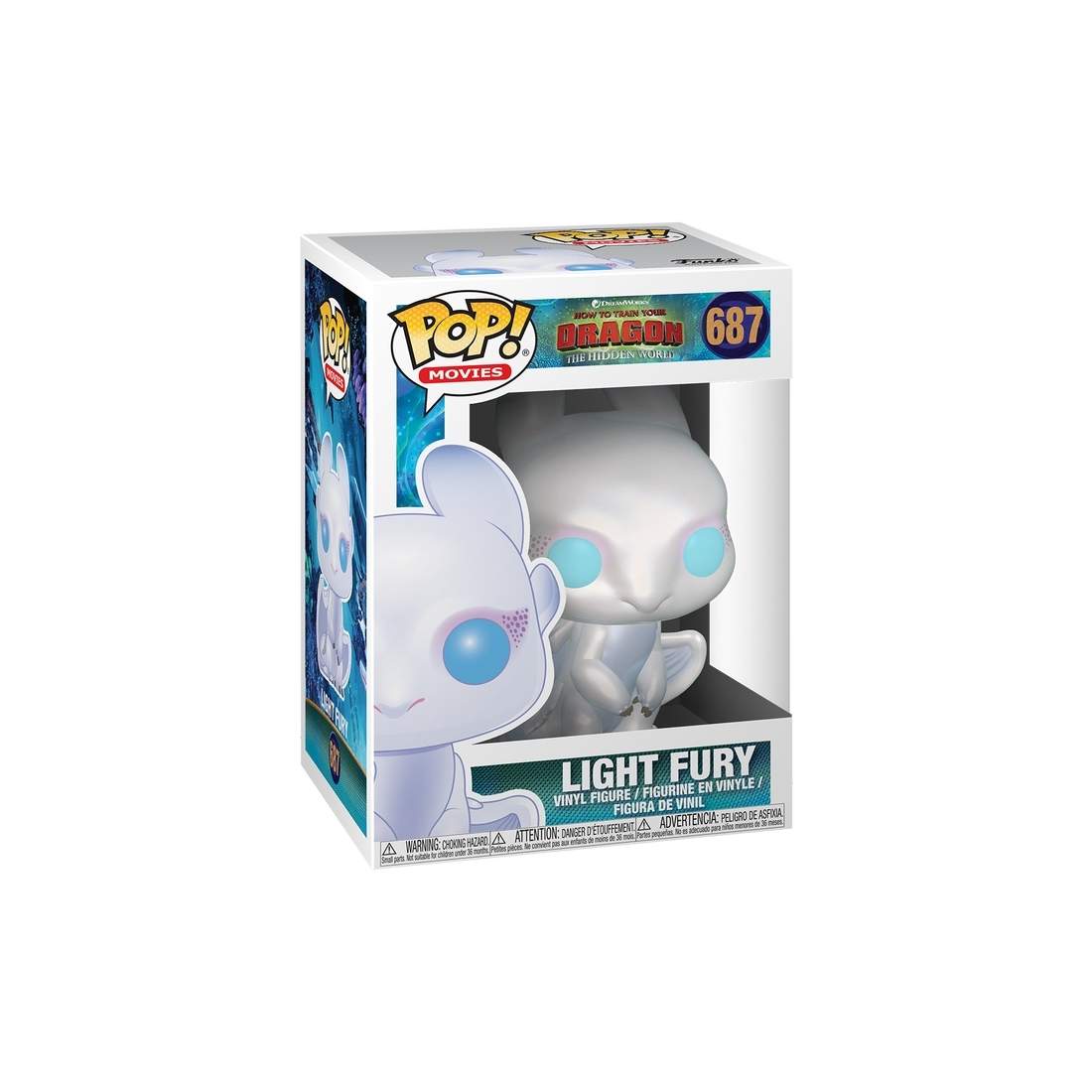 Hur man tränar din drake 3 Light Fury Funko Pop Vinyl Figur | Hem & Hobby | Pryloteket