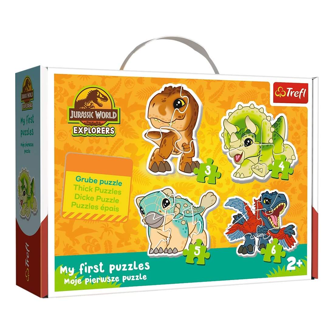 Jurassic World Baby Pussel Set, 12 bitar, rolig inlärningsaktivitet | Hem & Hobby | Pryloteket