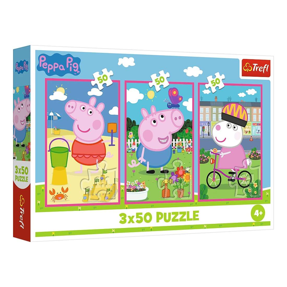 Peppa Pig Pussel Set, 3 x 50 bitar, Vänskapstema | Hem & Hobby | Pryloteket