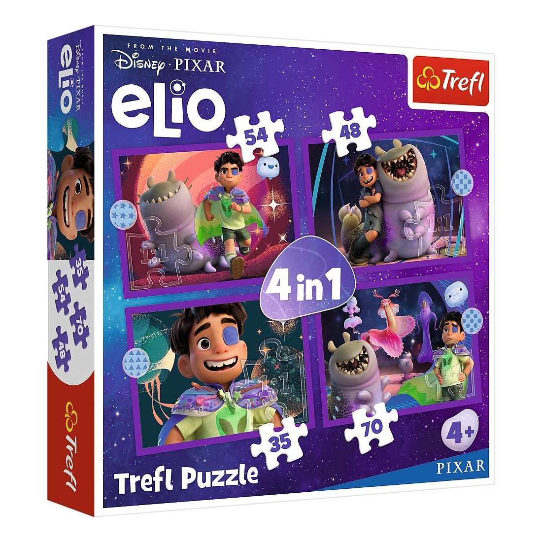 Disney Elio 4-i-1 pusselset för barn | Hem & Hobby | Pryloteket