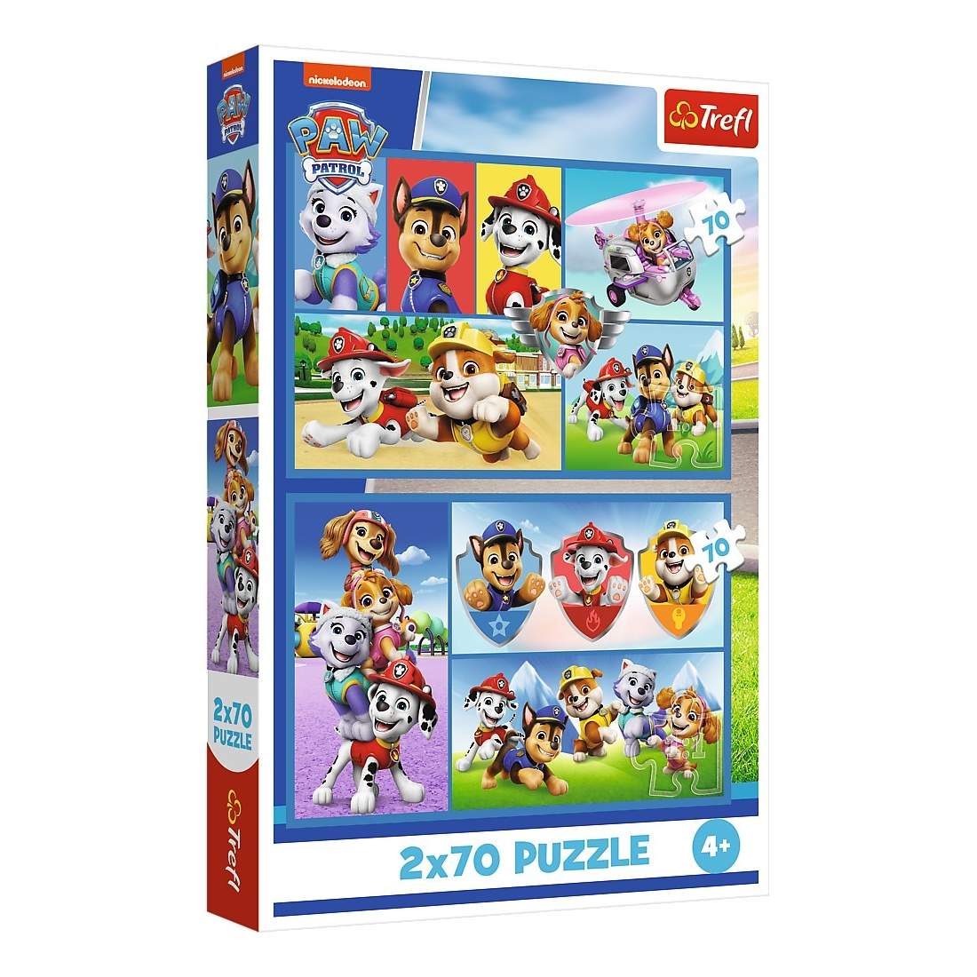 Paw Patrol Pussel Set, 2 x 70 bitar för barn | Hem & Hobby | Pryloteket