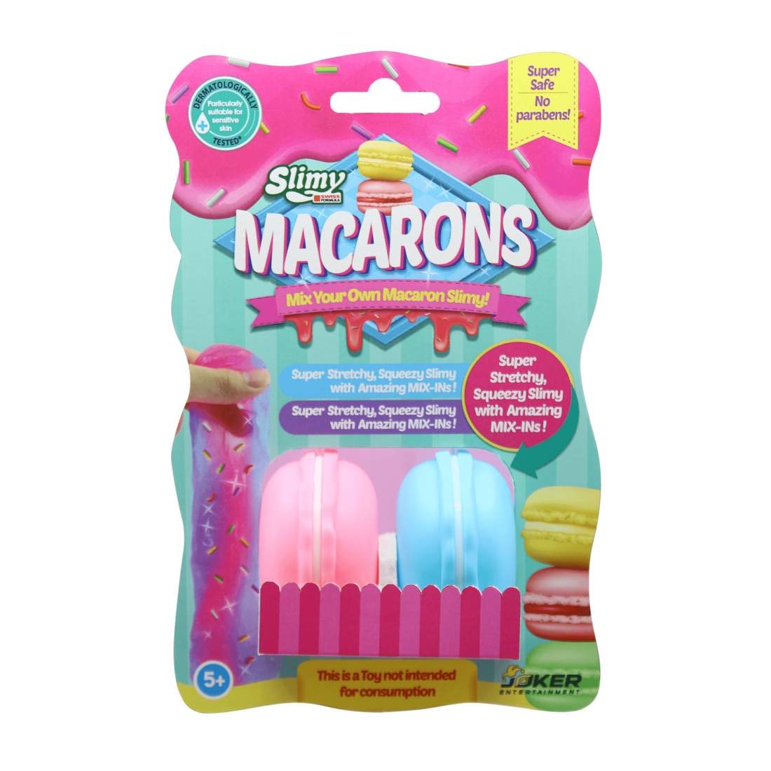 DIY Slime Kit med Macaron-formar och färgglada ingredienser | Hem & Hobby | Pryloteket