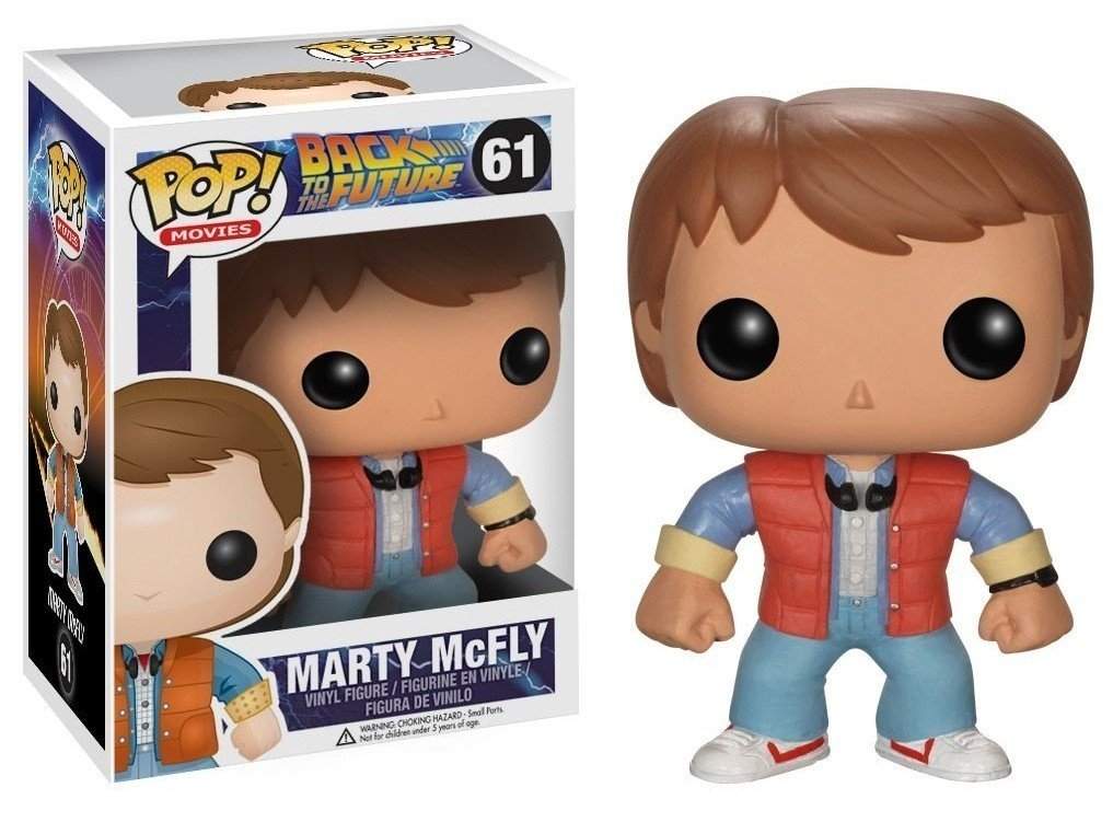 Tilbage til fremtiden Marty McFly Funko Pop Vinyl Figur