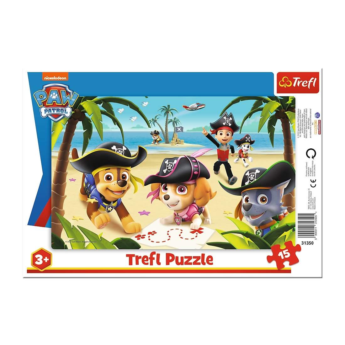 Paw Patrol Pussel, 15 bitar, inramad för enkel visning | Hem & Hobby | Pryloteket