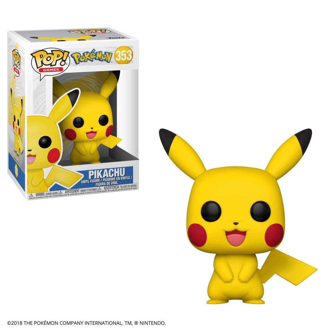 Pikachu Funko Pop! Vinylfigur - Samlarleksak, 4-tums | Hem & Hobby | Pryloteket