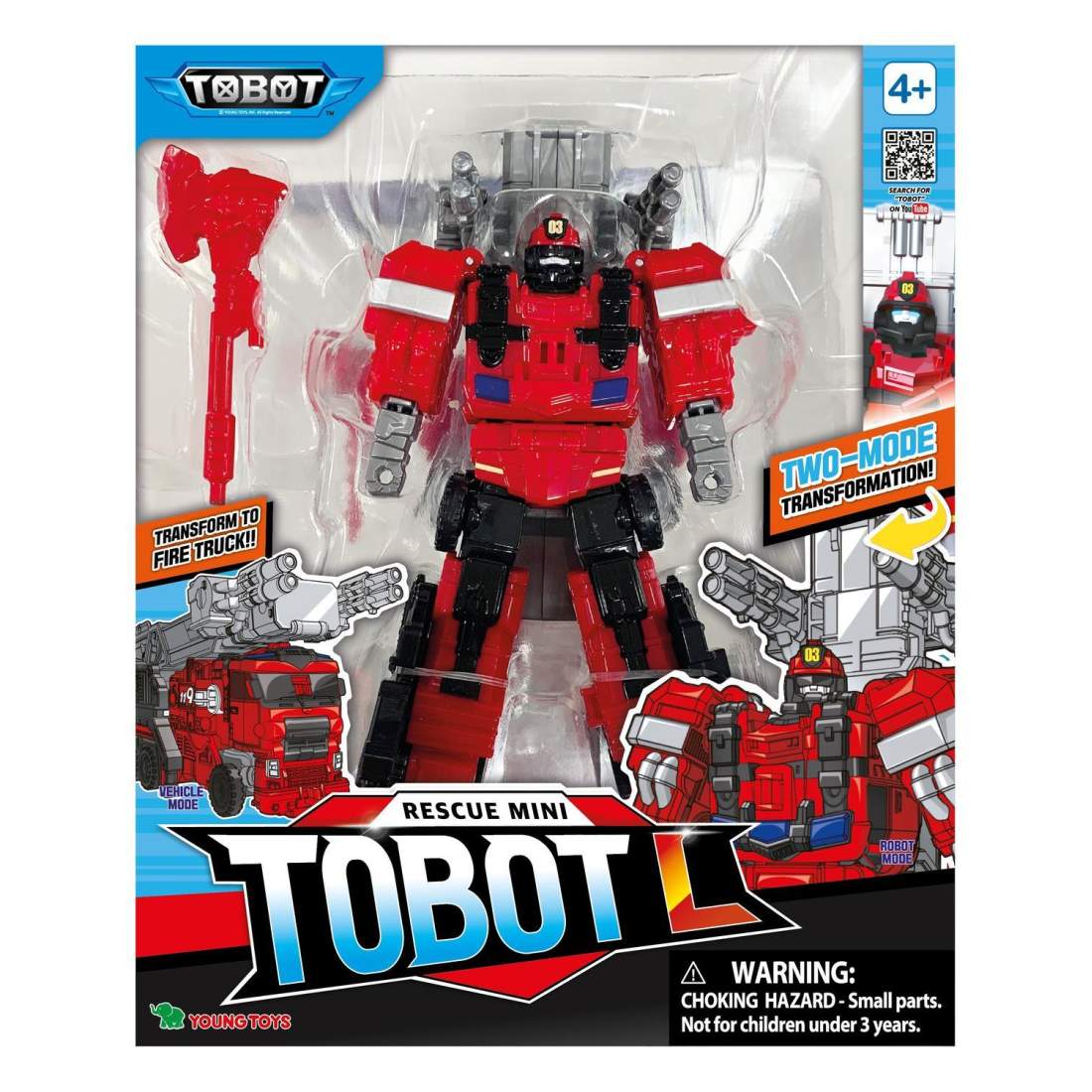 Tobot L Mini Transforming Figur, 18 cm Action Toy | Hem & Hobby | Pryloteket