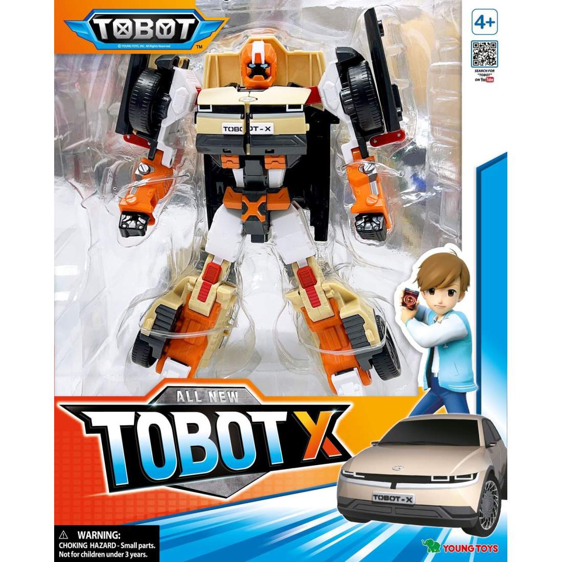 Tobot X Transforming Figure, 22 cm Storlek, Action Toy | Hem & Hobby | Pryloteket