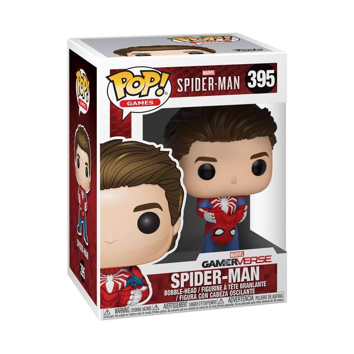 Spider-Man afslørede Funko Pop! Vinylfigur, 3,75 tommer høj