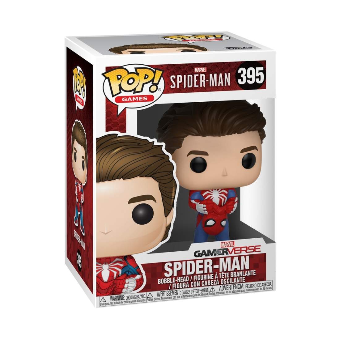 Spider-Man avslöjade Funko Pop! Vinylfigur, 3,75 tum hög | Hem & Hobby | Pryloteket