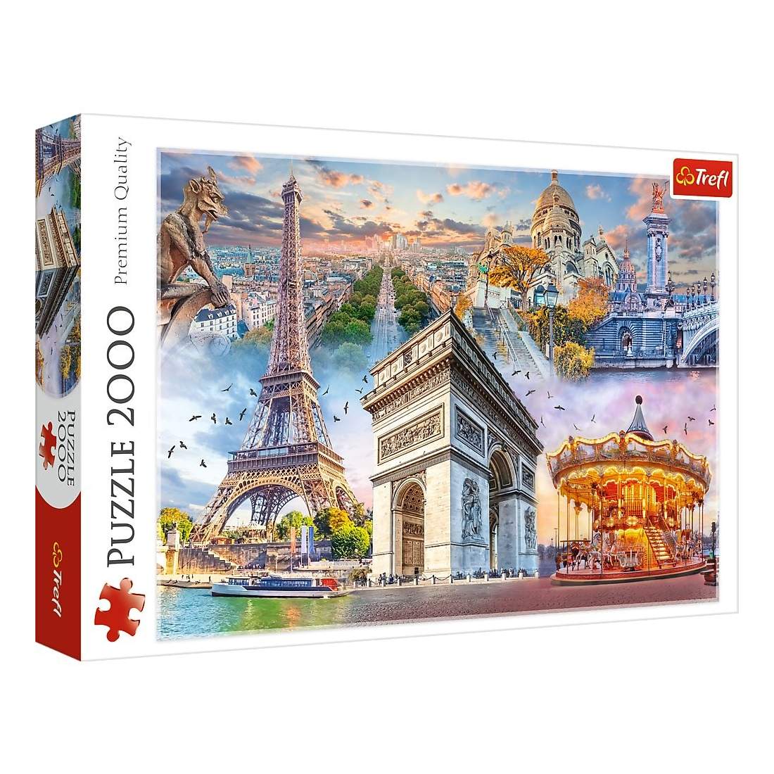 Paris Pussel 2000 bitar - högkvalitativ sticksåg för vuxna | Hem & Hobby | Pryloteket