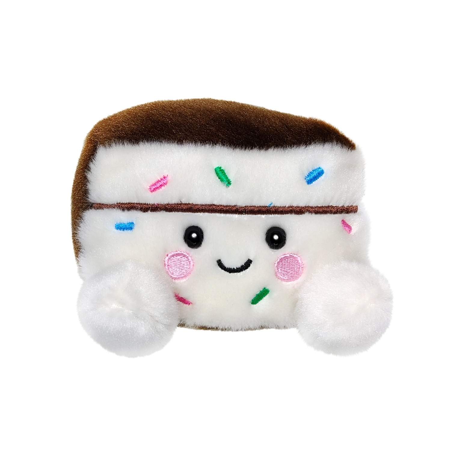 Plys legetøjskage, 12 cm - AURORA Palm Pals Collection