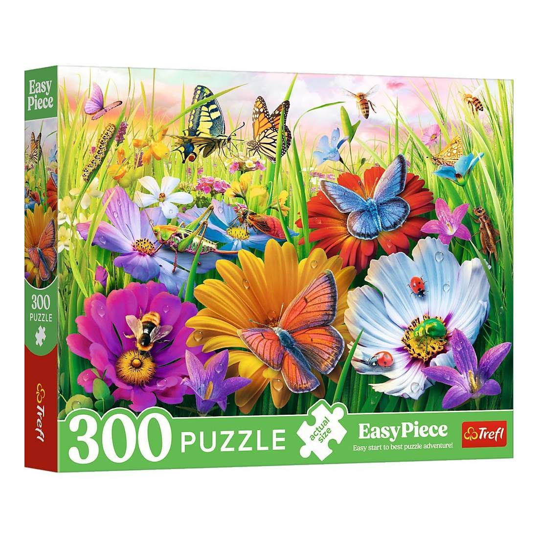 Insekter i ängspusslet, 300 bitar, lätt att montera | Hem & Hobby | Pryloteket