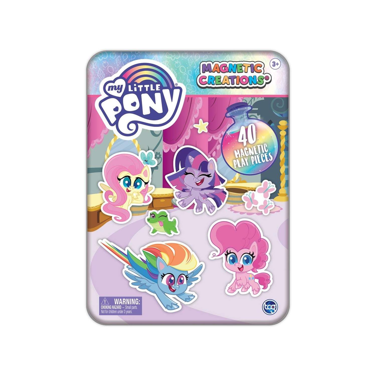 My Little Pony magnetsæt - 10 farverige karaktermagneter