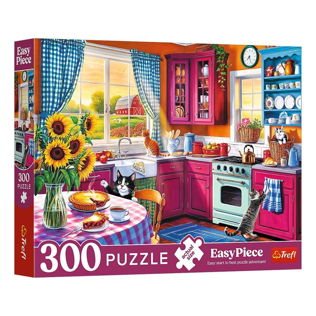 EasyPiece 300-bitars pussel - morgon i köket | Hem & Hobby | Pryloteket