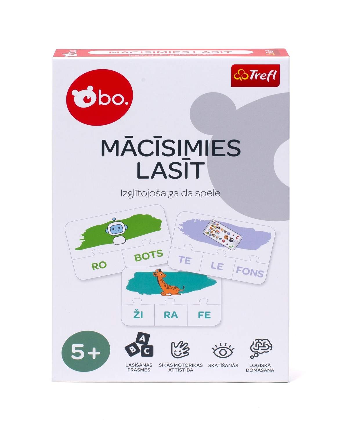 Stavelser pædagogisk brætspil til sprogindlæring