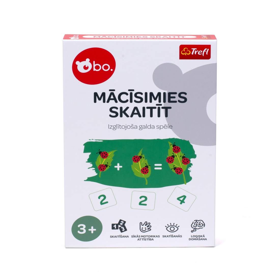 Räkna pedagogiskt brädspel för barn, lettiska språket | Hem & Hobby | Pryloteket