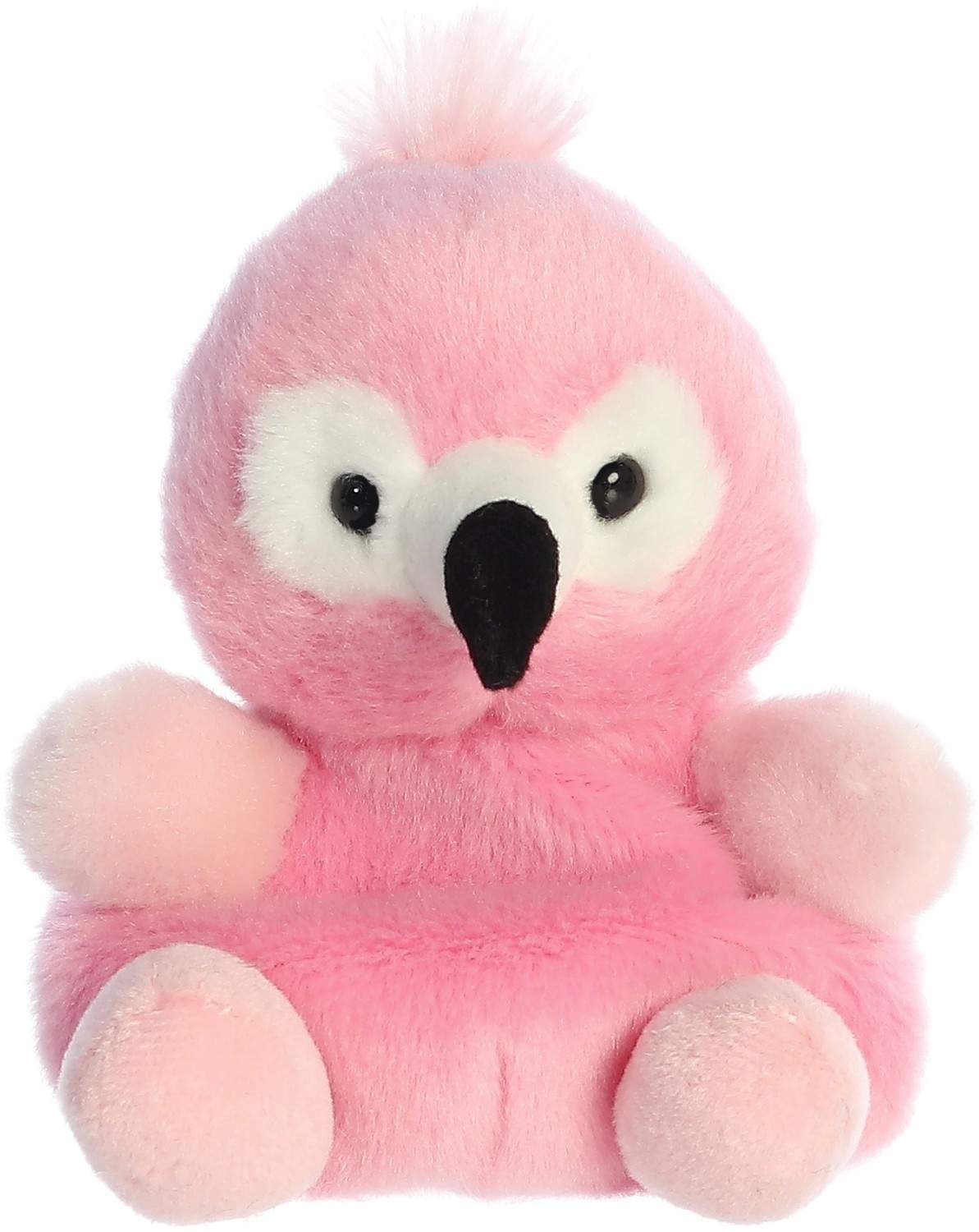 Flamingo plyslegetøj, 12 cm, blødt og kælent