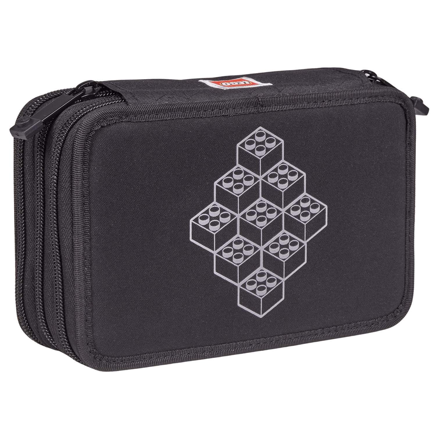 LEGO Penalhus med 3 lag og byggeklodser indeni