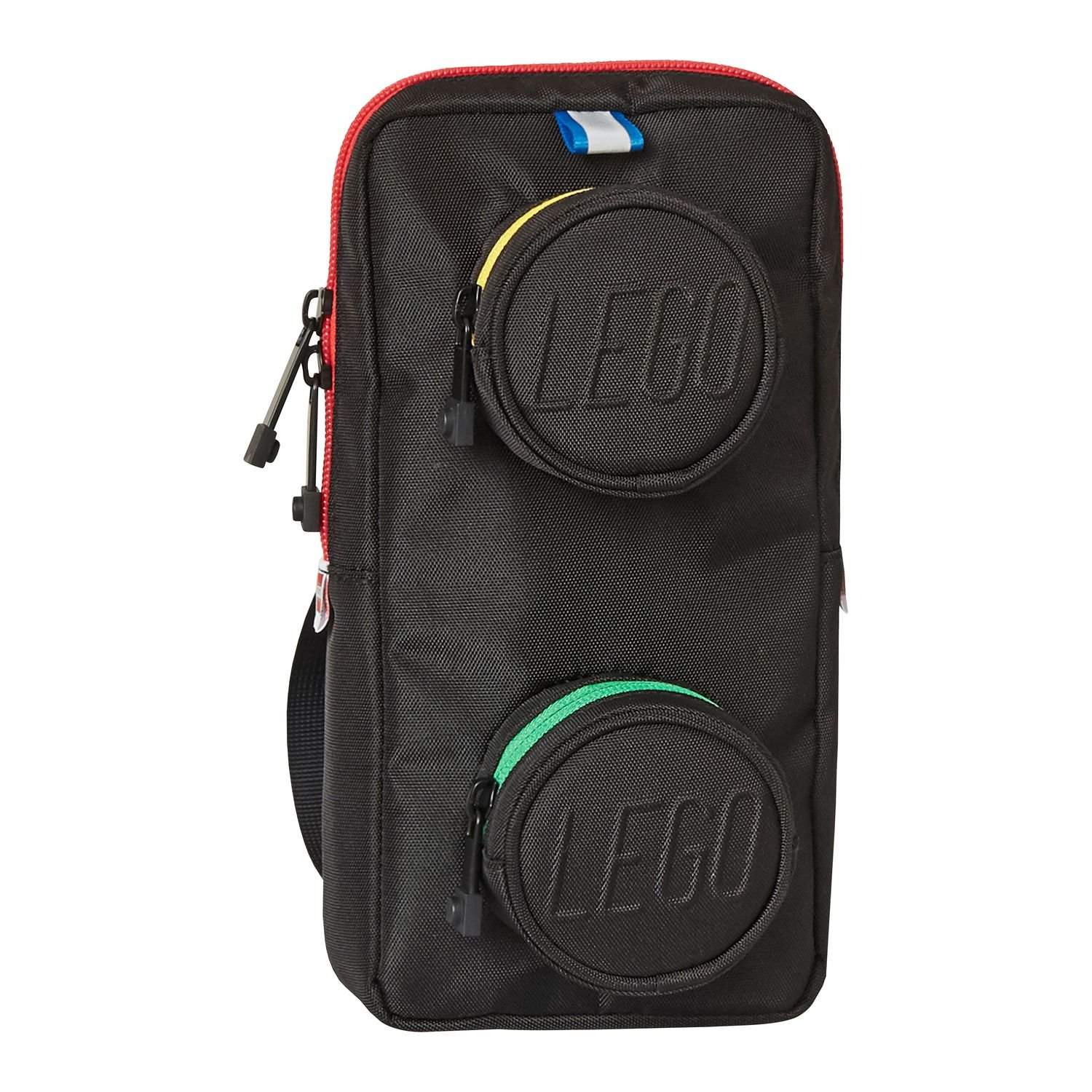 1x2 LEGO Brick Sling Bag, holdbart og let design