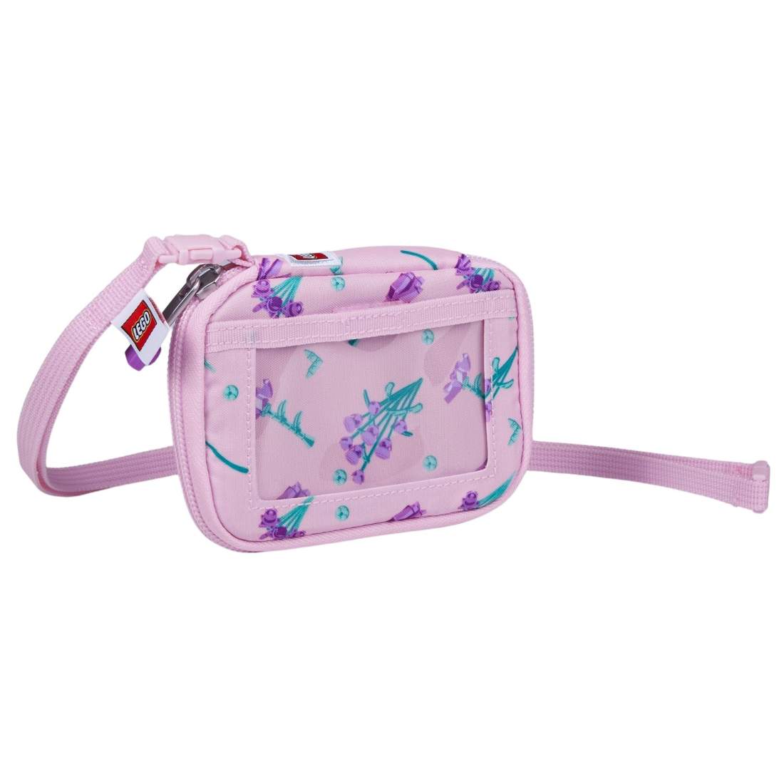 LEGO kortplånbok med blommönster för barn och vuxna | Hem & Hobby | Pryloteket