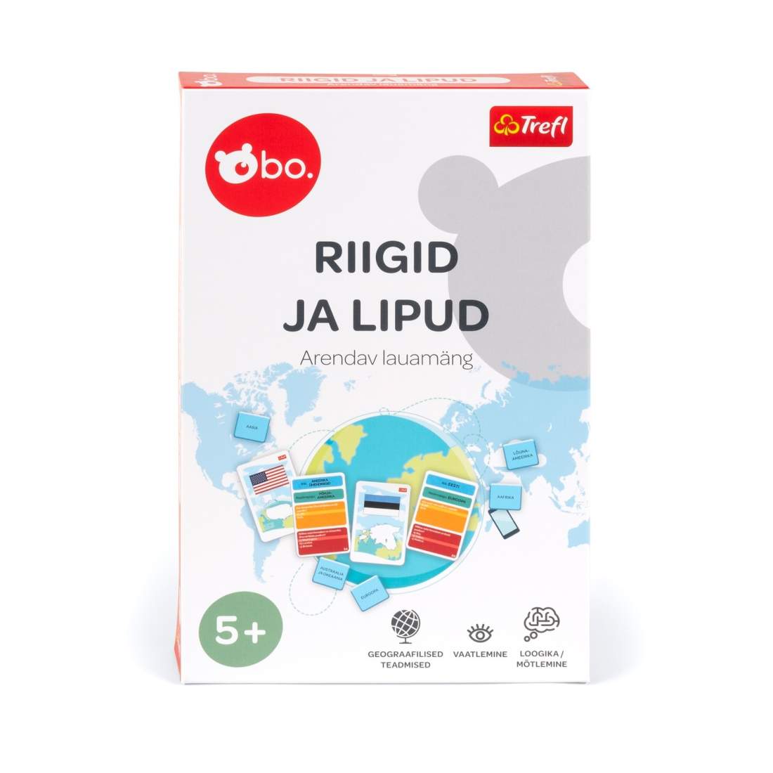 Länder och flaggor Pedagogiskt brädspel på estniska | Hem & Hobby | Pryloteket