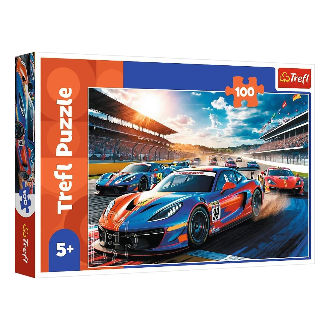 Snabbt racerpussel, 100 bitar för barn och vuxna | Hem & Hobby | Pryloteket