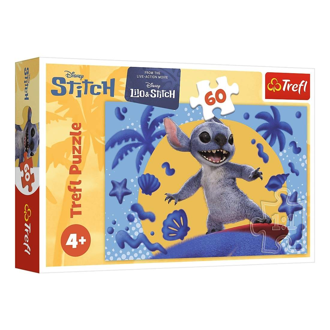 Stitch Pussel, 60 bitar, rolig Disney-design för barn | Hem & Hobby | Pryloteket