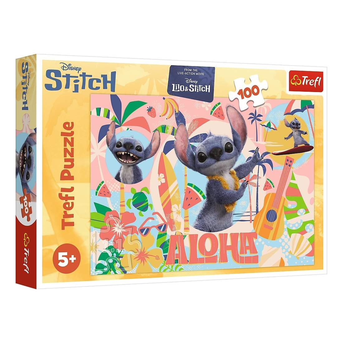 Disney Stitch Pussel, 100 bitar med Stitch and Friends | Hem & Hobby | Pryloteket