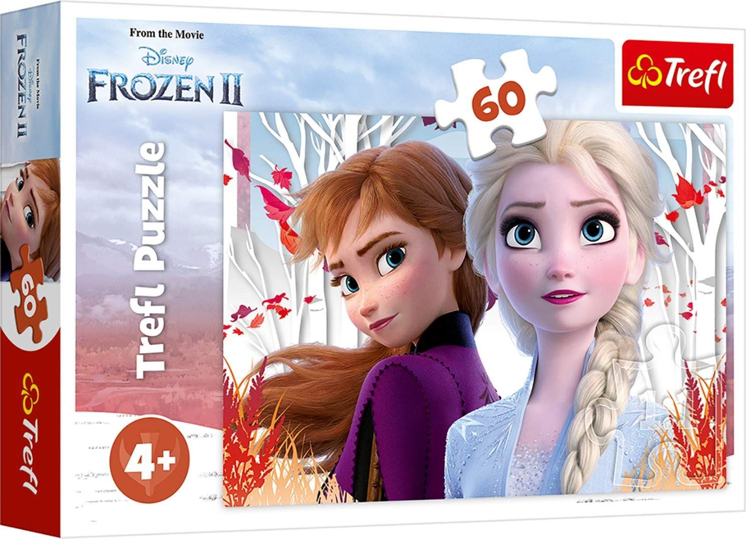 Frozen II puslespil med 60 dele til børn