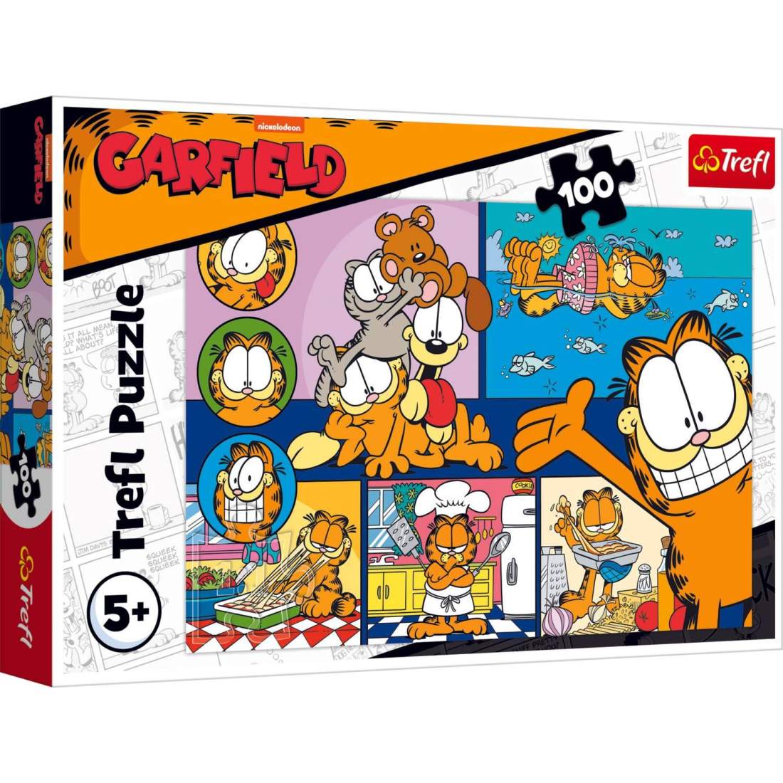 Garfield 100-bitars pussel för barn och vuxna | Hem & Hobby | Pryloteket