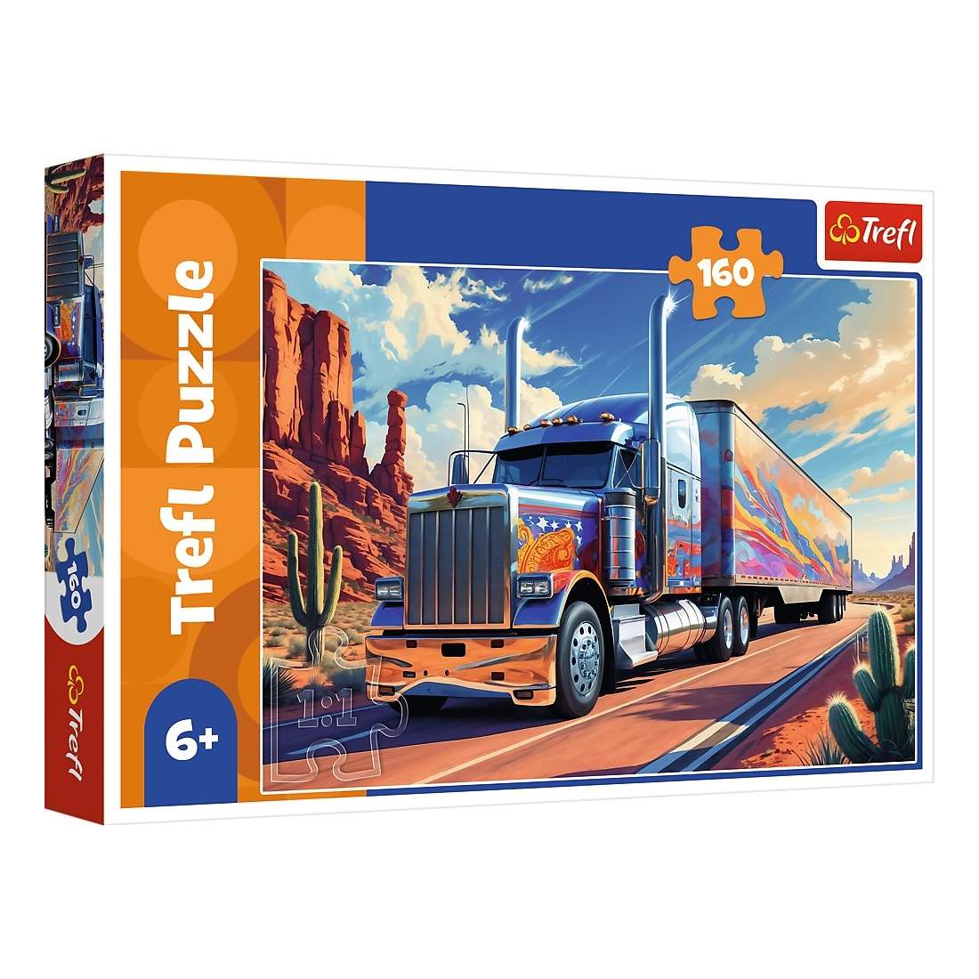 Pusselbil, 160 bitar, på väg-tema | Hem & Hobby | Pryloteket