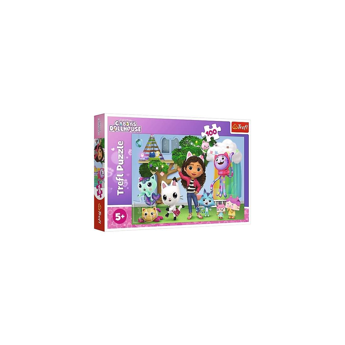 Gabbys Dollhouse 100-bitars pussel för barn | Hem & Hobby | Pryloteket