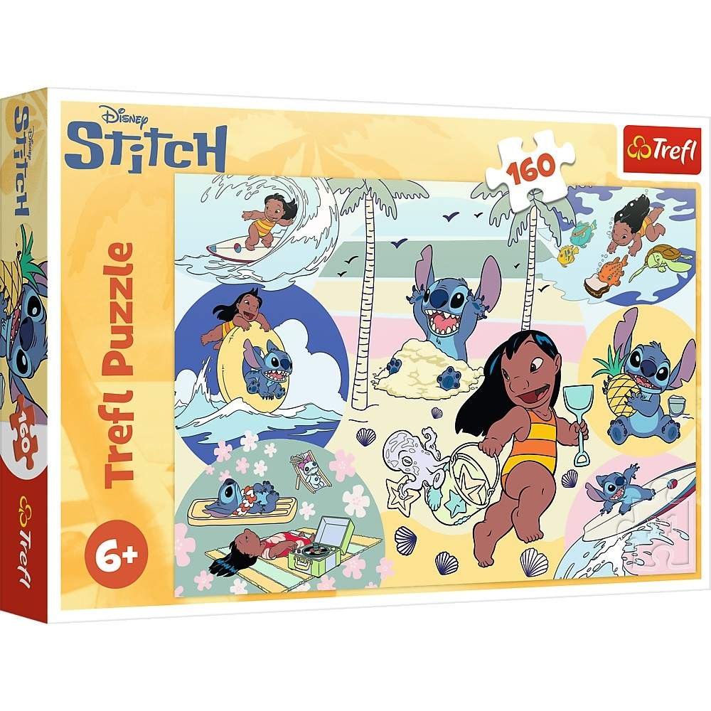 Lilo & Stitch puslespil med 160 brikker til børn og voksne