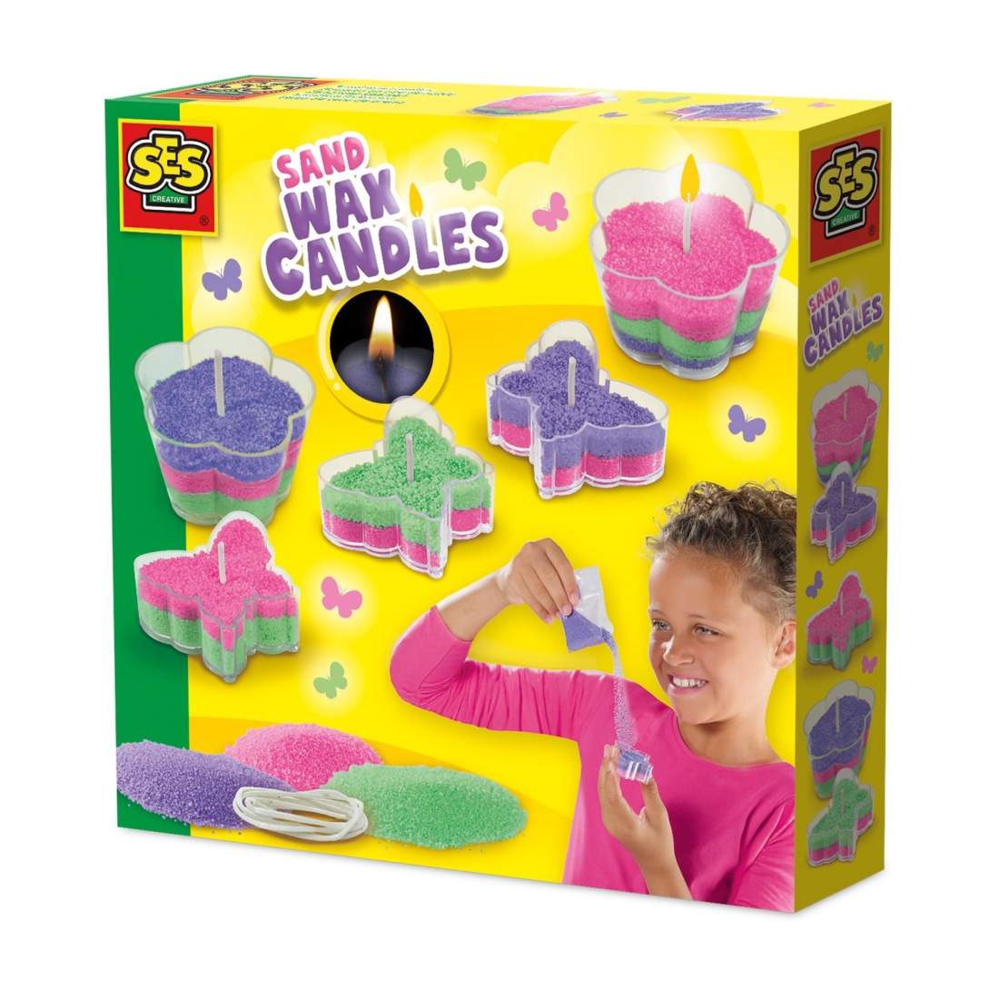 Sandvaxljus - miljövänliga, långvariga, doftande | Hem & Hobby | Pryloteket