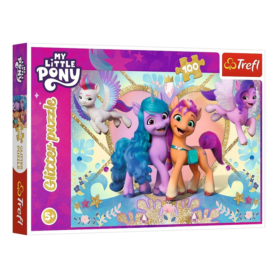 My Little Pony Glitter Puzzle, 100 bitar för barn | Hem & Hobby | Pryloteket