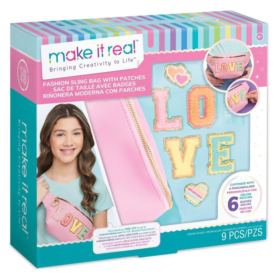 Gör-det-själv modeväskset med lappar för anpassning | Hem & Hobby | Pryloteket