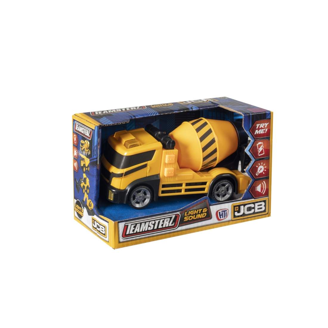 Cementblandare leksaksbil med ljus och ljud, liten storlek | Hem & Hobby | Pryloteket