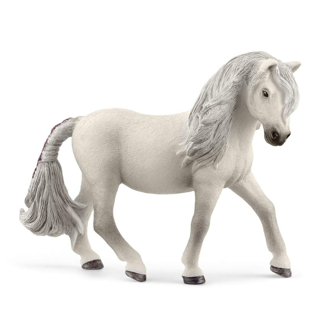 Island Pony Mare Figurine – Realistiska detaljer, slitstarkt material | Hem & Hobby | Pryloteket