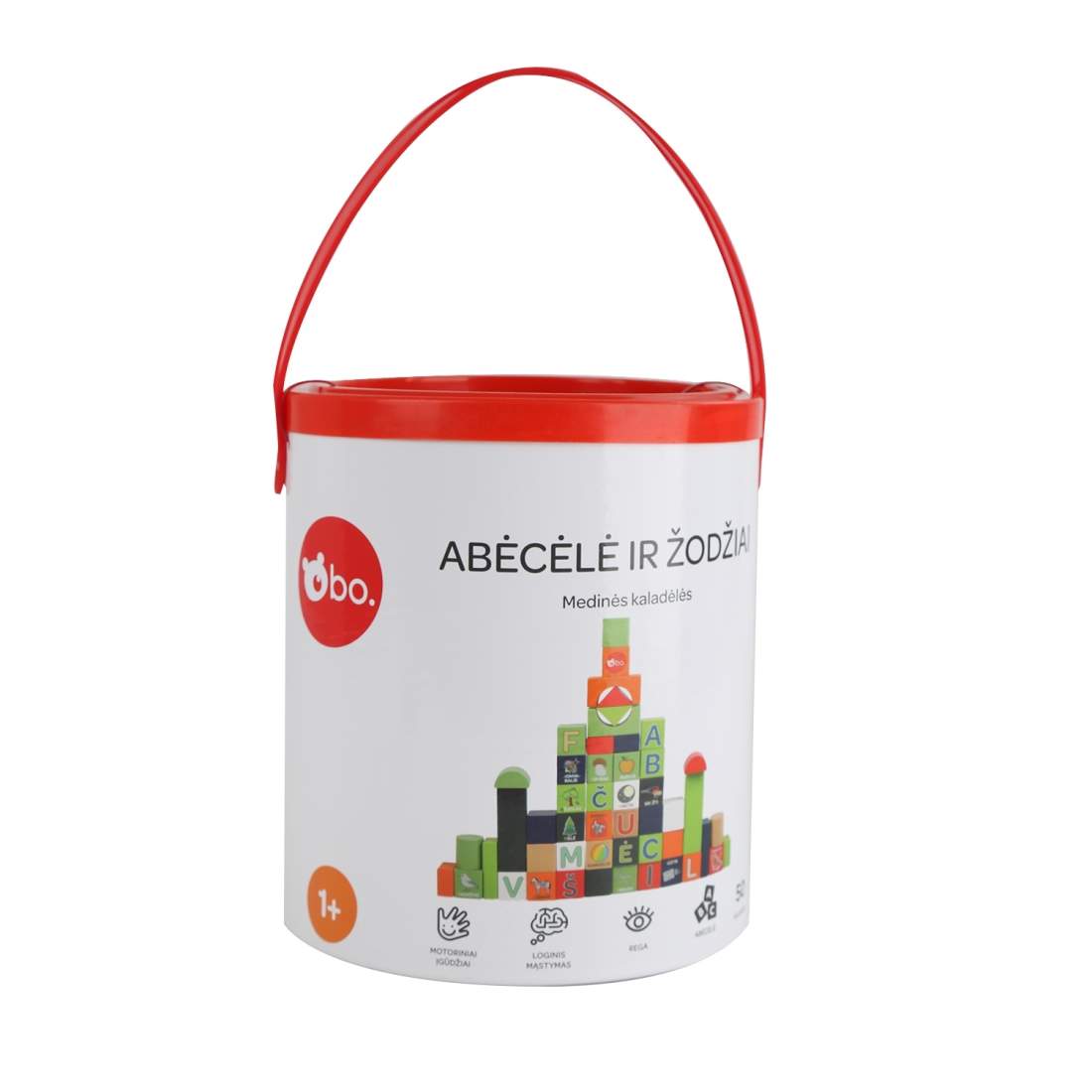 Alfabet och ord träklossar set för lärande och lek | Hem & Hobby | Pryloteket